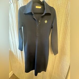 Tory Burch Navy Knee Length Dress- Sz L